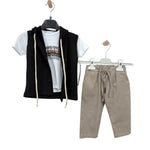 Completo 3 Pezzi Cotone neonato