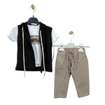 Completo 3 Pezzi Cotone neonato