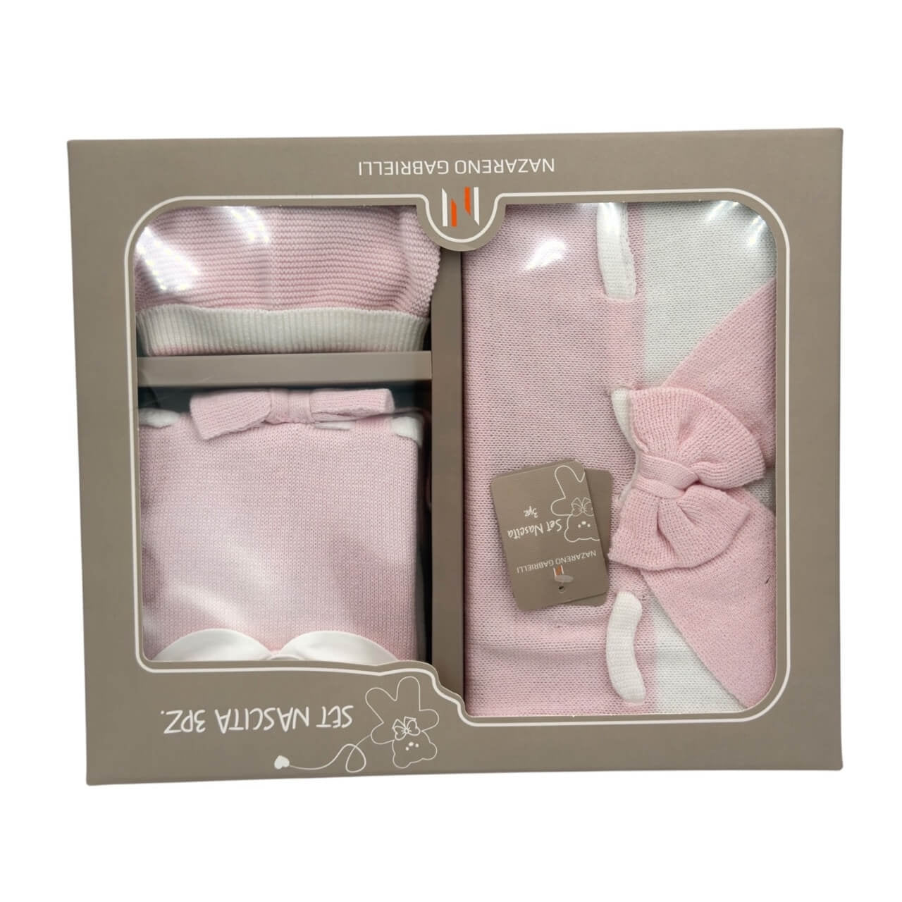 Set 3 Pezzi in Filo/Cotone Nazareno Gabrielli