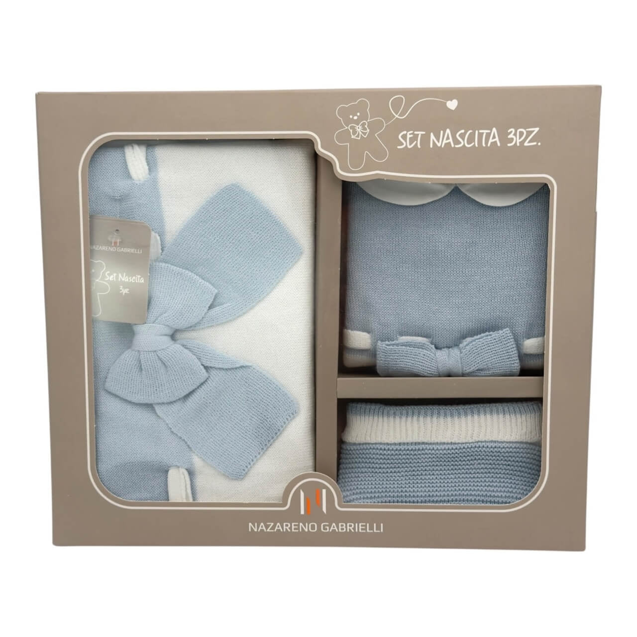 Set 3 Pezzi in Filo/Cotone Nazareno Gabrielli