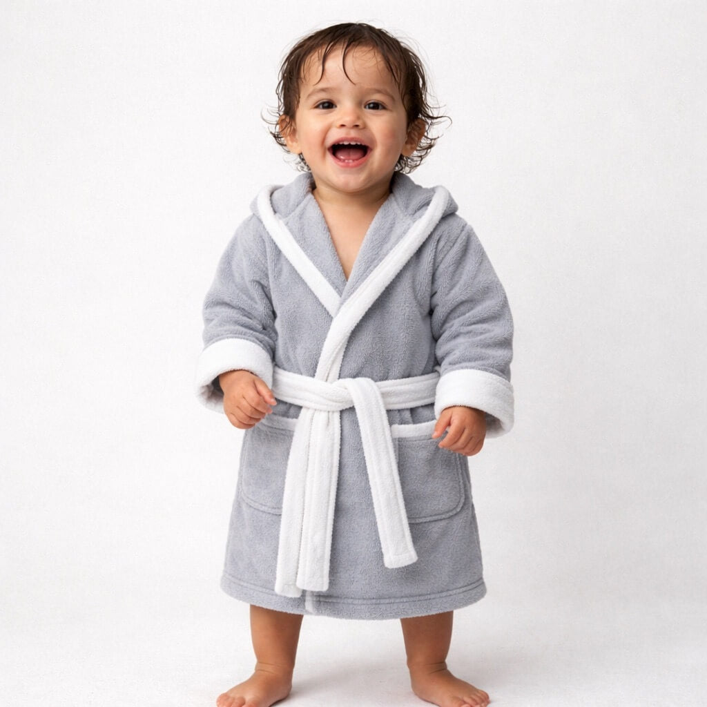 Accappatoio Spugna Neonato Sommaruga