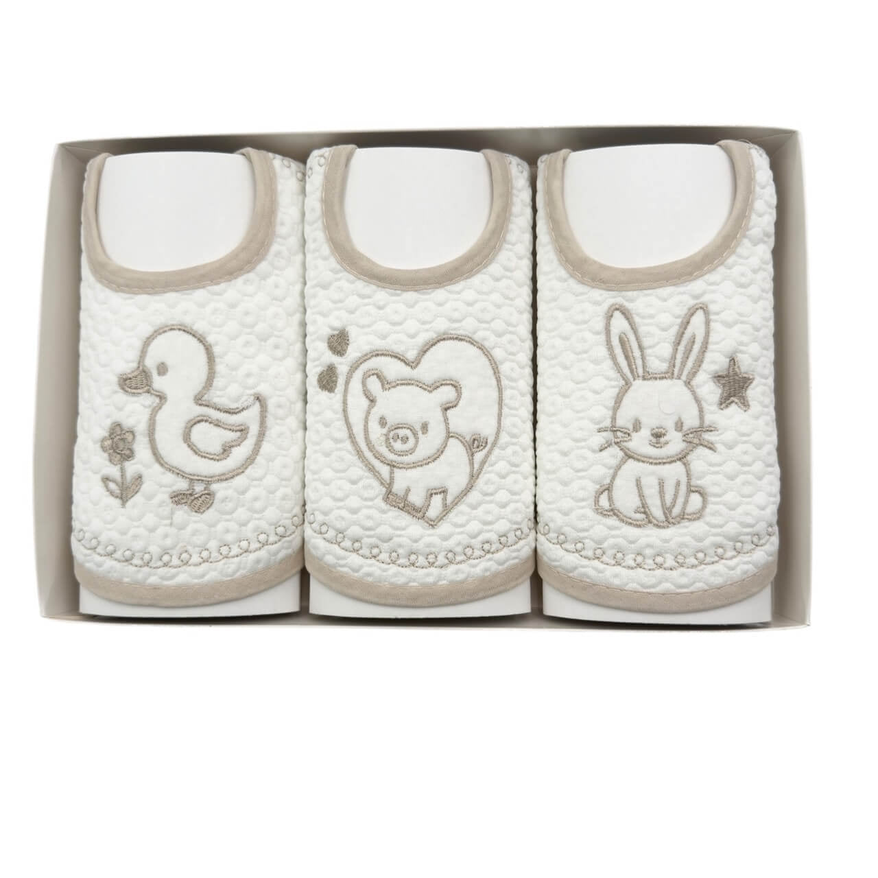 3 Bavette Ricamate Irge con Laccetti