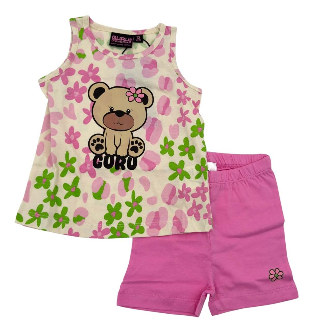 Completo Canotta Guru Neonata