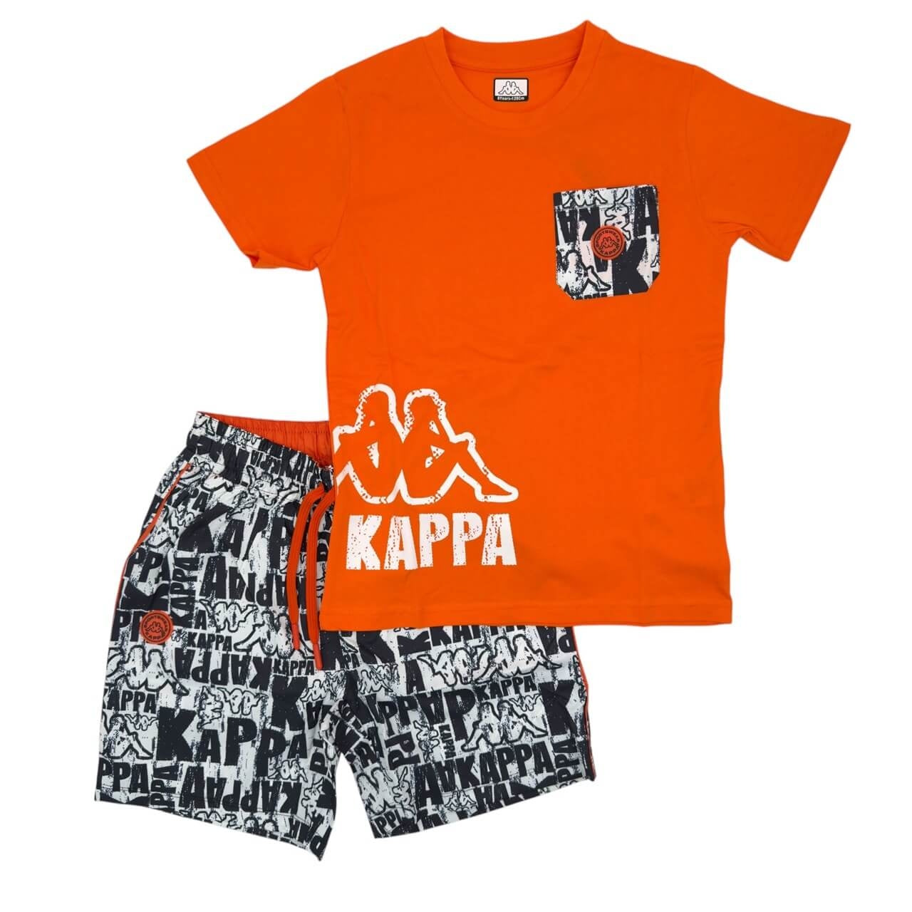 Completo Mare Con costume Ragazzo Kappa