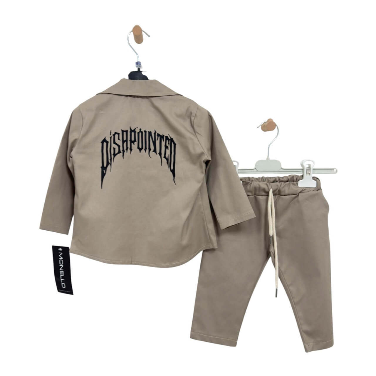 Completo 3 Pezzi Cotone neonato - Retro Stampato