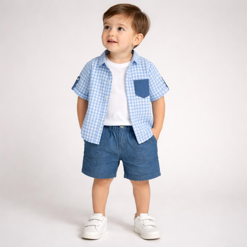 Completo 3 Pezzi Cotone Neonato