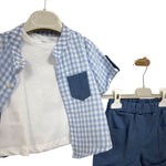 Completo 3 Pezzi Cotone Neonato
