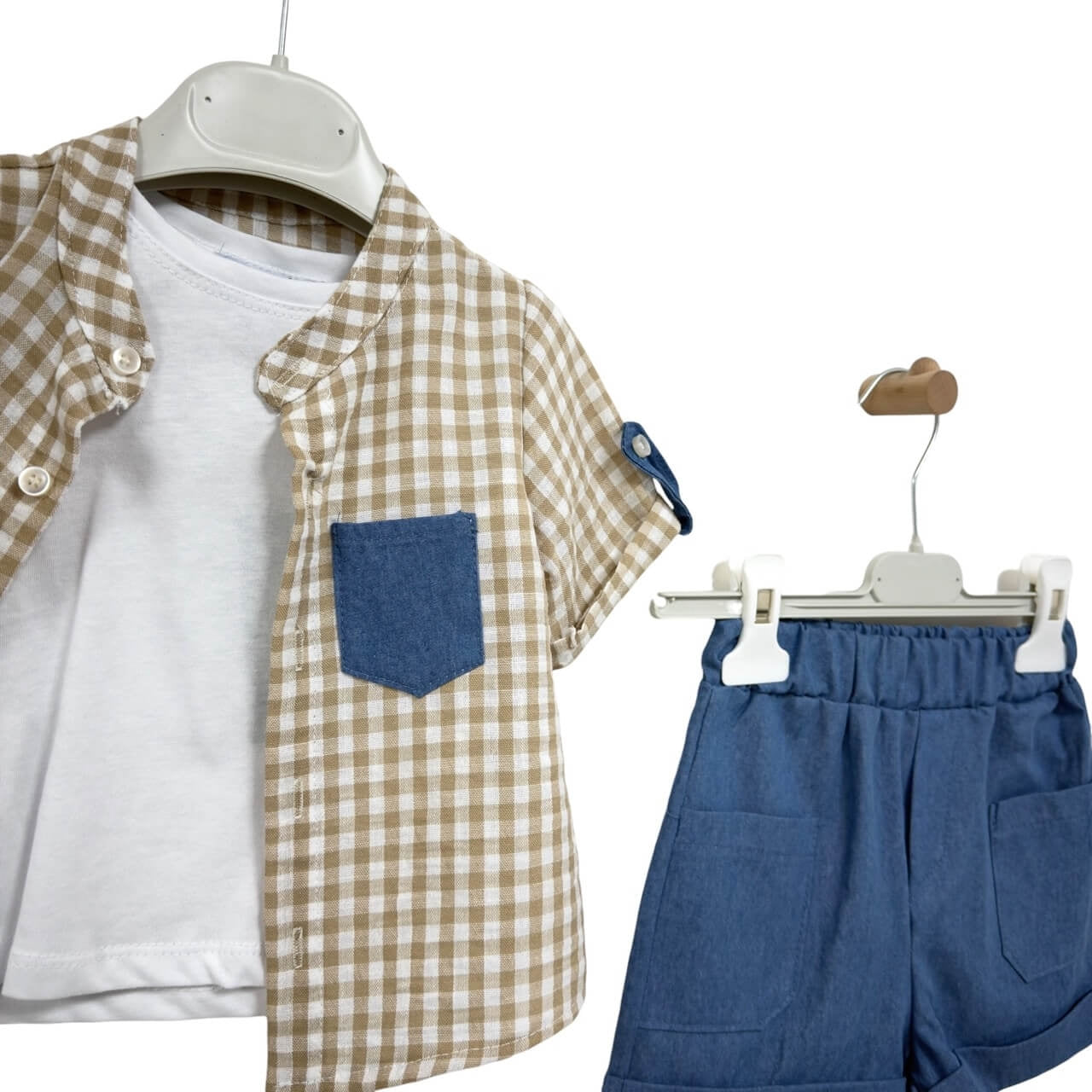 Completo 3 Pezzi Cotone Bimbo
