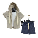Completo 3 Pezzi Cotone neonato