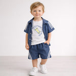 Completo 3 Pezzi Cotone Neonato