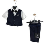 Completo con Gilet Bimbo