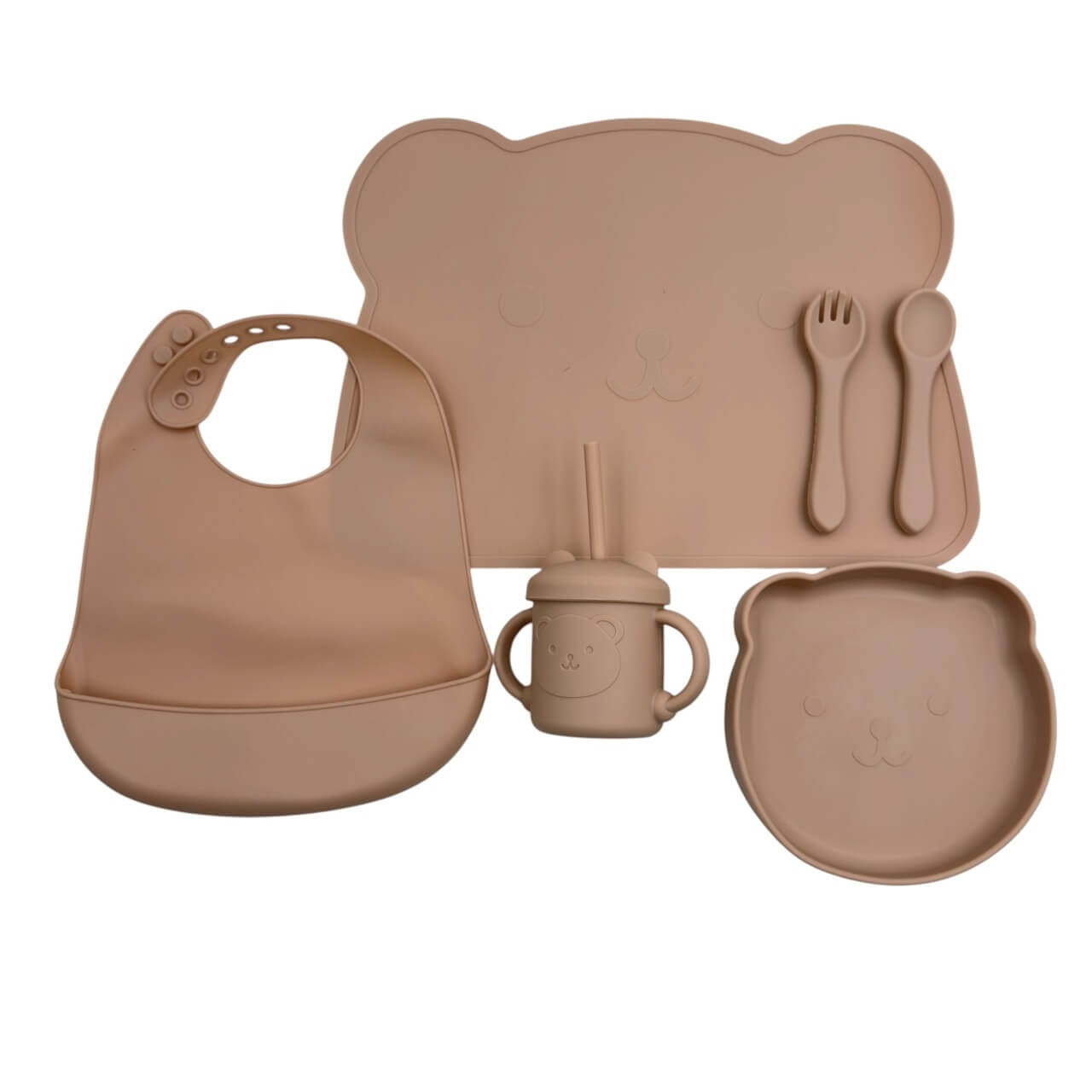 Set Pappa da 5 Pezzi in Silicone