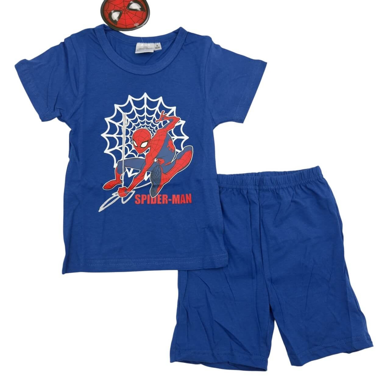 Completo Corto in Cotone Spider-Man