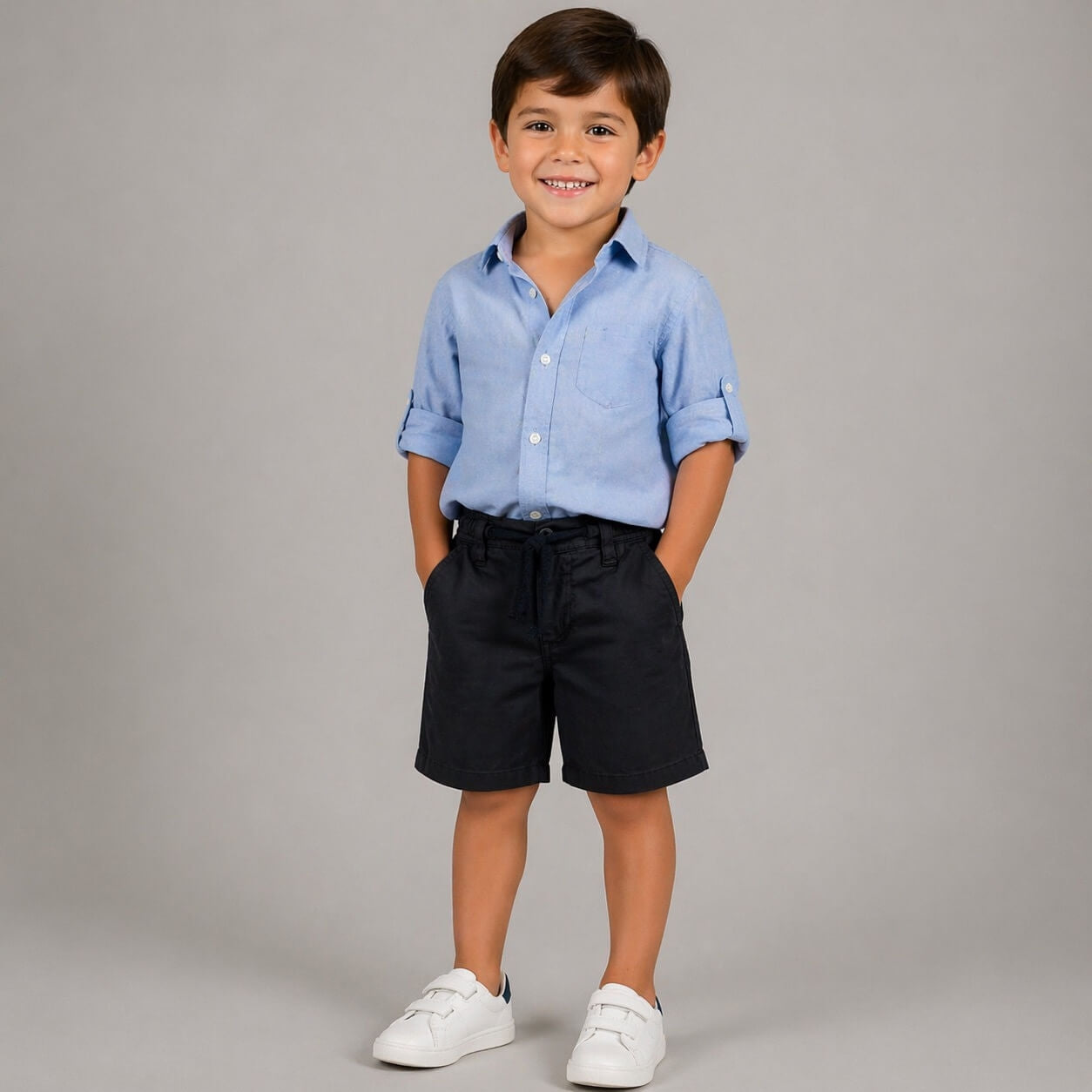 Bermuda in Cotone Neonato
