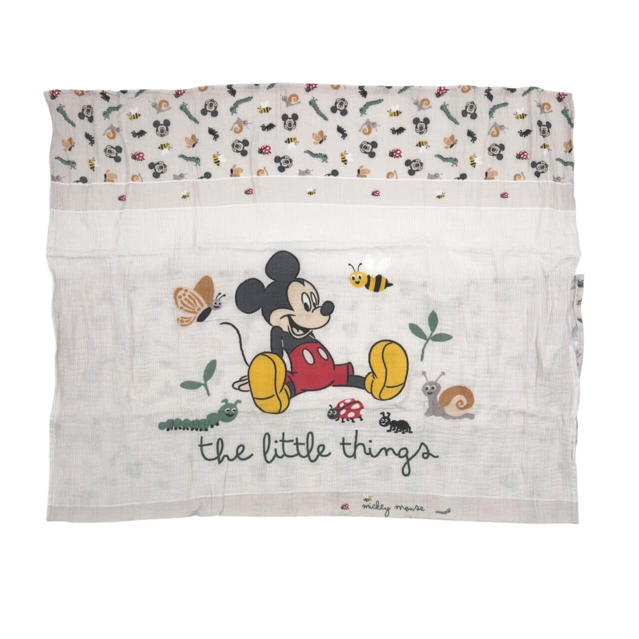 Coperta Mussola Bamboo Mickey Mouse 75x100