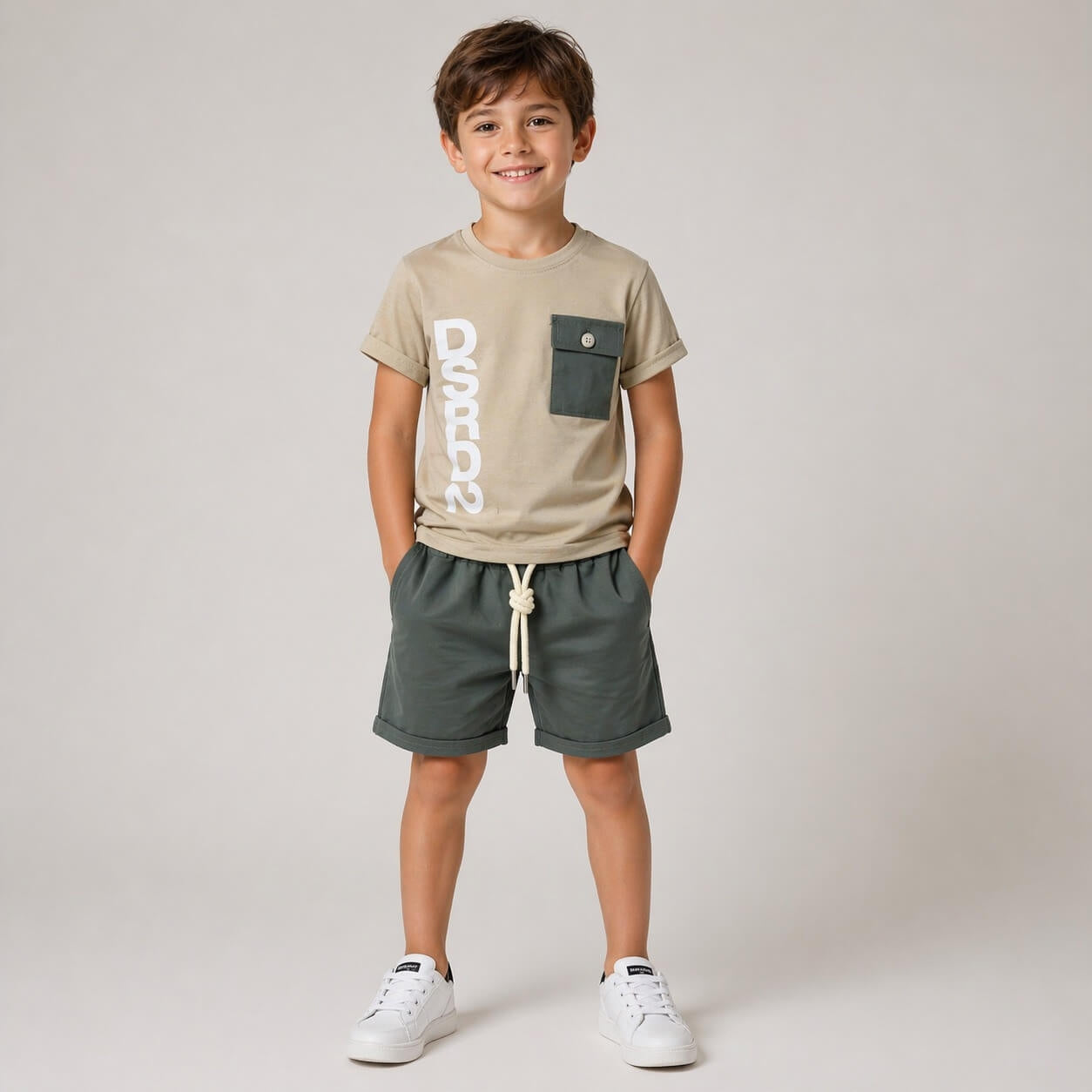 Completo 2 Pezzi Cotone Bimbo
