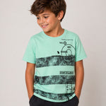 T-Shirt Bimbo Stampata