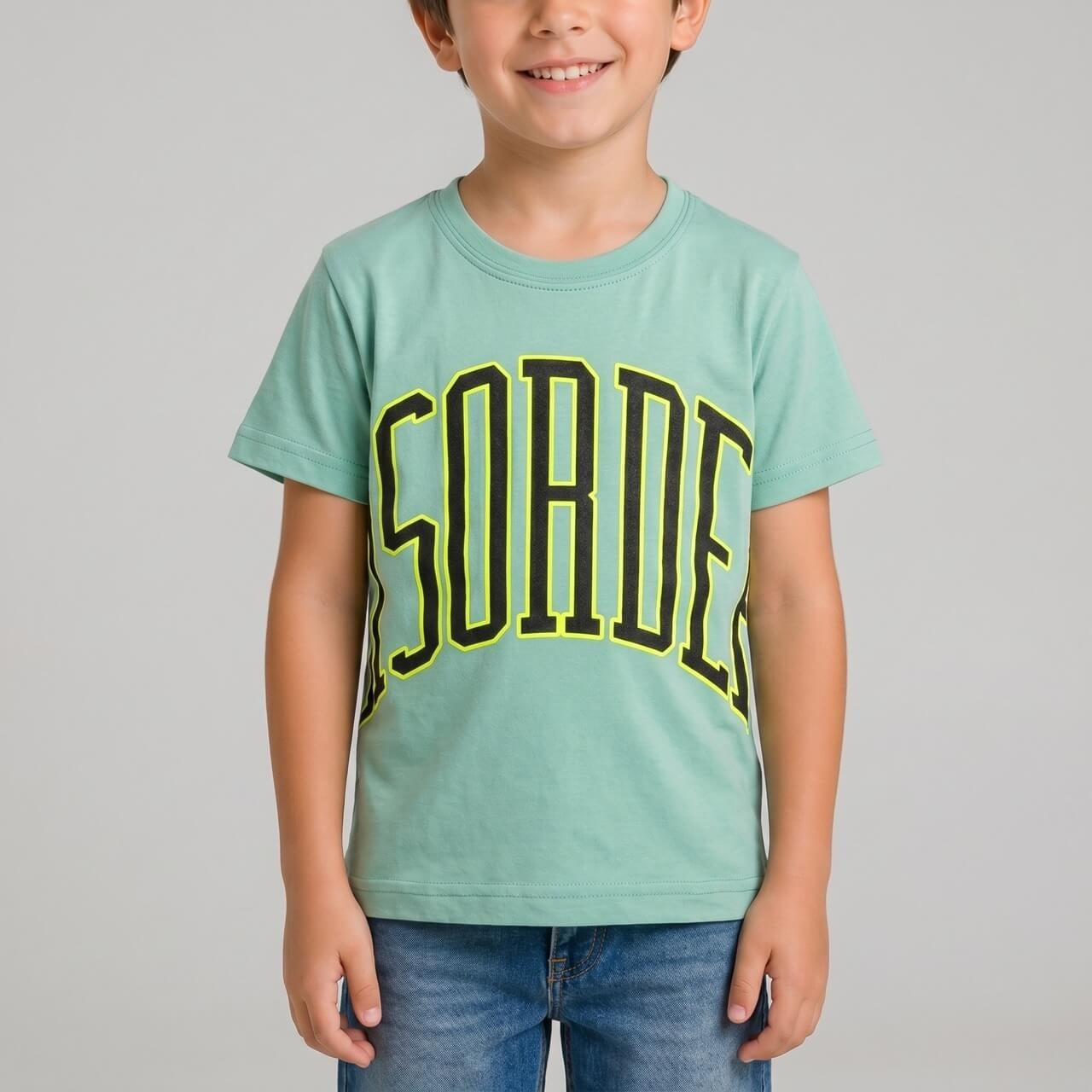 T-Shirt Bimbo Stampata