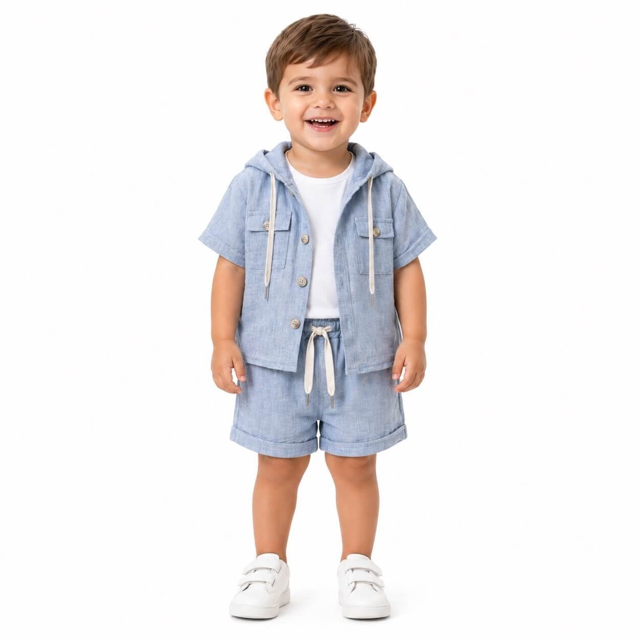 Completo 3 Pezzi Cotone neonato