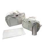 Set Borsone 4 Pezzi Nascita in Ecopelle