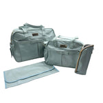 Set Borsone 4 Pezzi Nascita in Ecopelle
