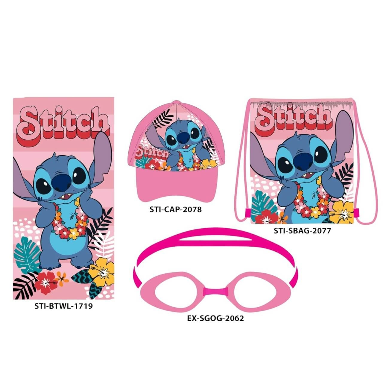 Set mare 4 pezzi di Stitch