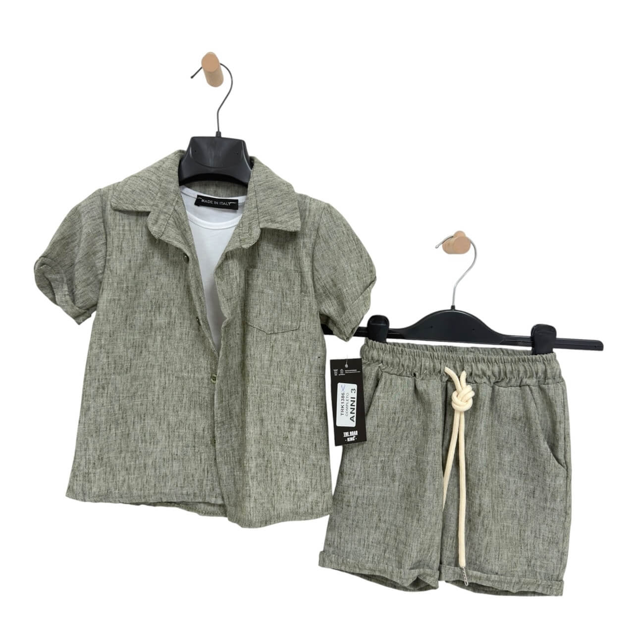 Completo 3 Pezzi Cotone Bimbo