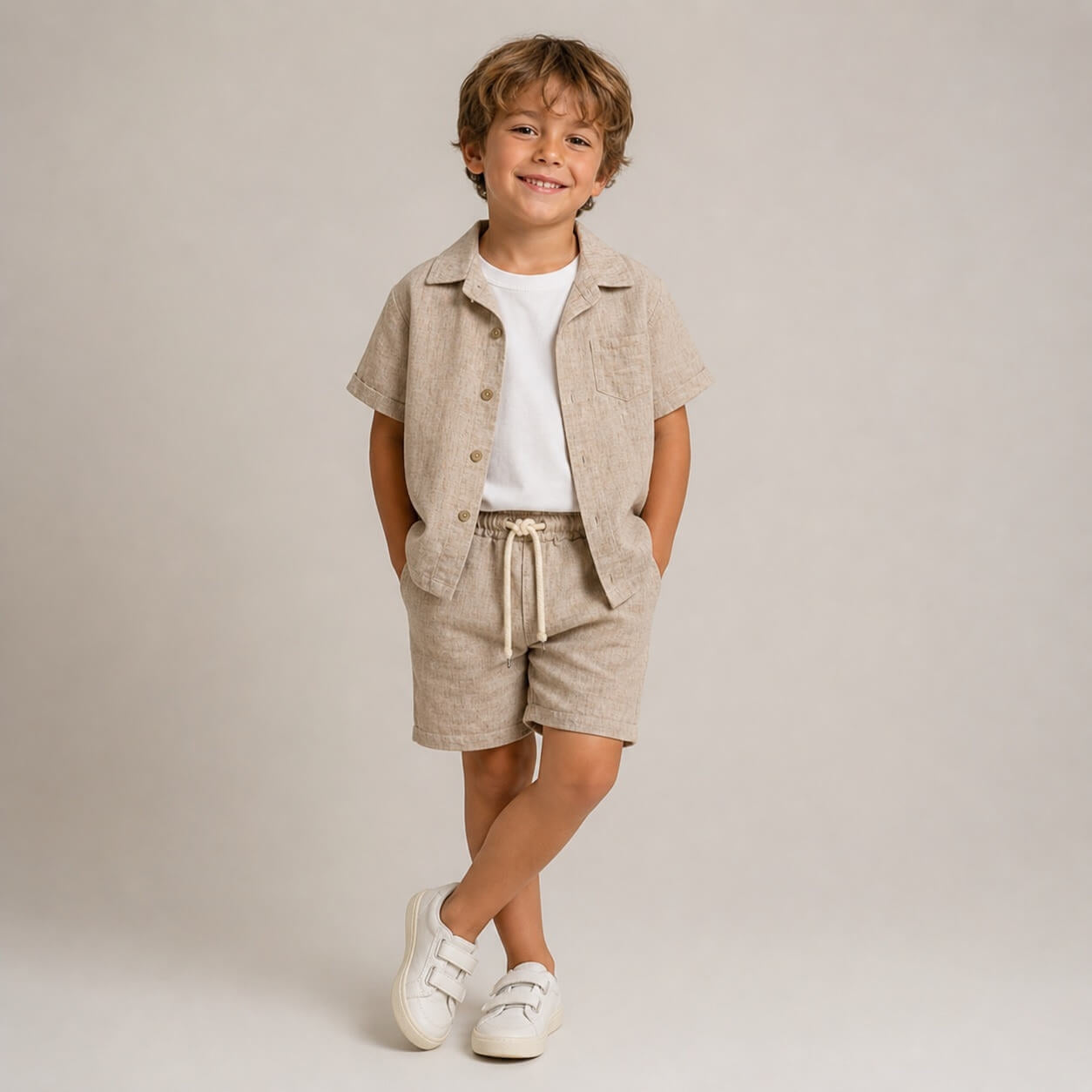 Completo 3 Pezzi Cotone Bimbo
