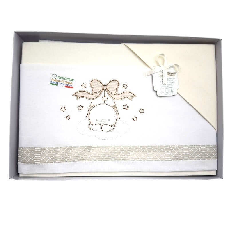 Completo Carrozzina Batuffolini 100% Cotone
