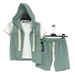 Completo 3 Pezzi Cotone Bimbo