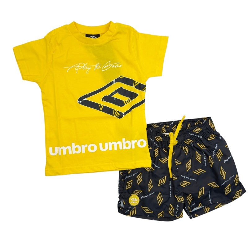 Completo Mare Bimbo Con costume Umbro