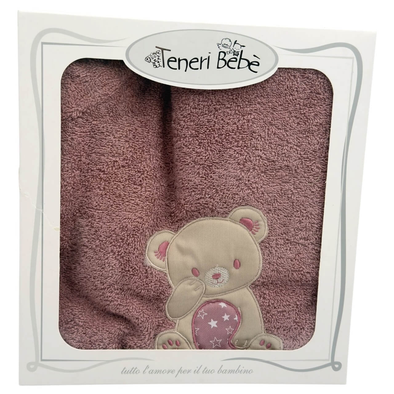 Accappatoio Poncho Spugna 2/5 Anni