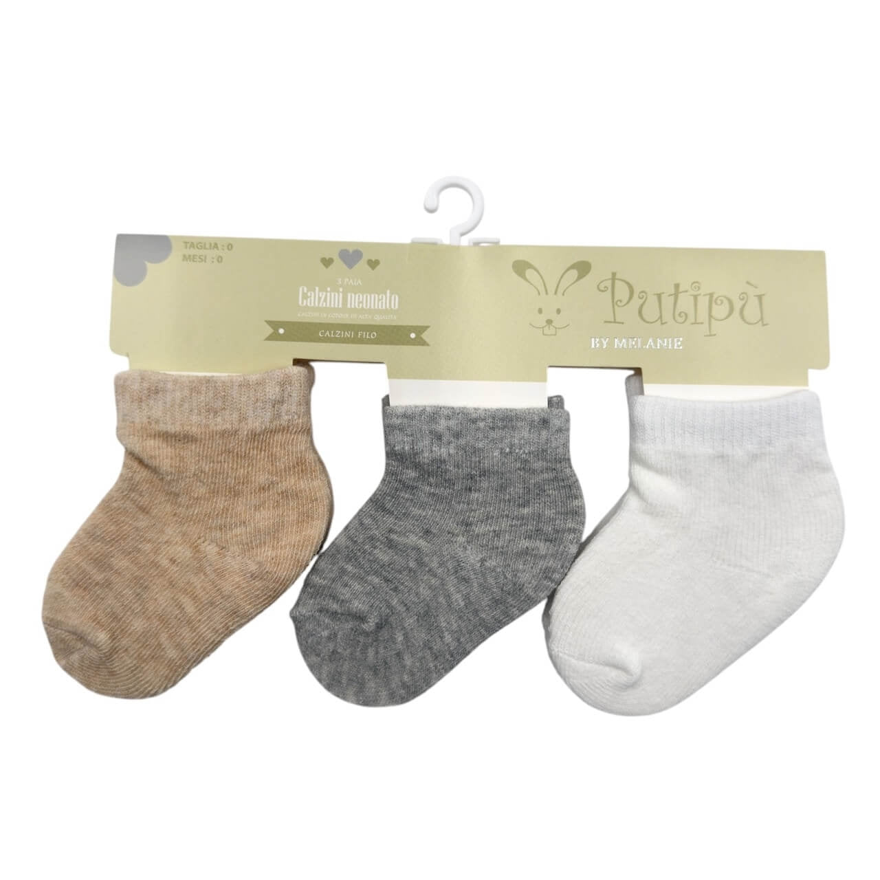 Tris Calzini in Cotone