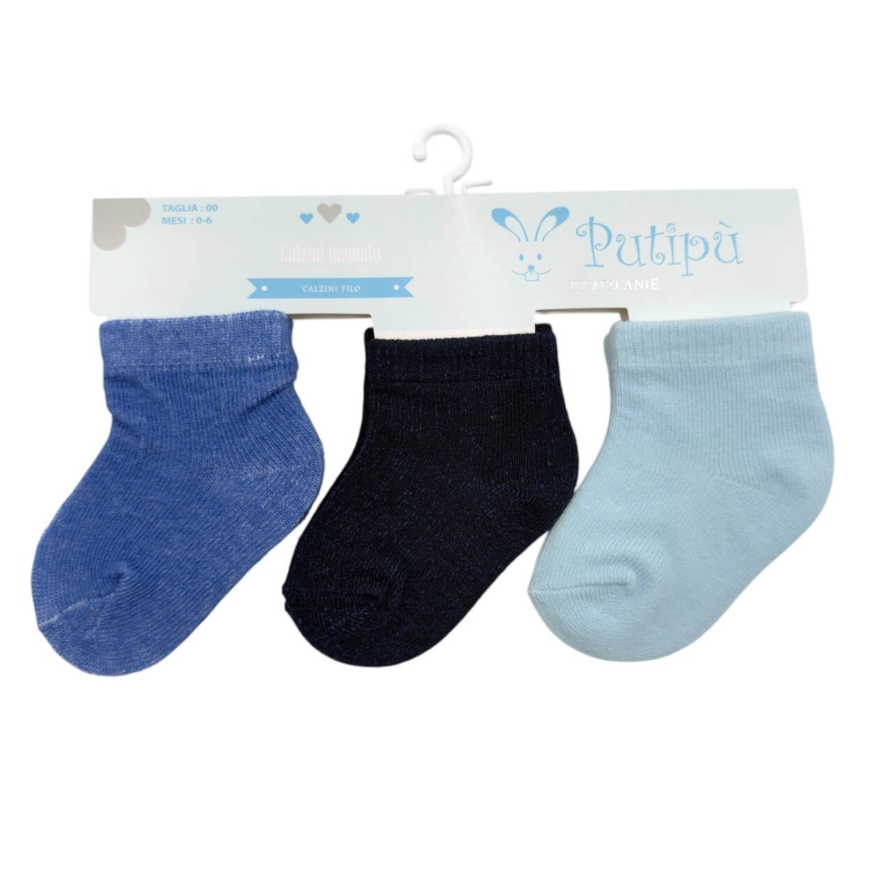 Tris Calzini in Cotone