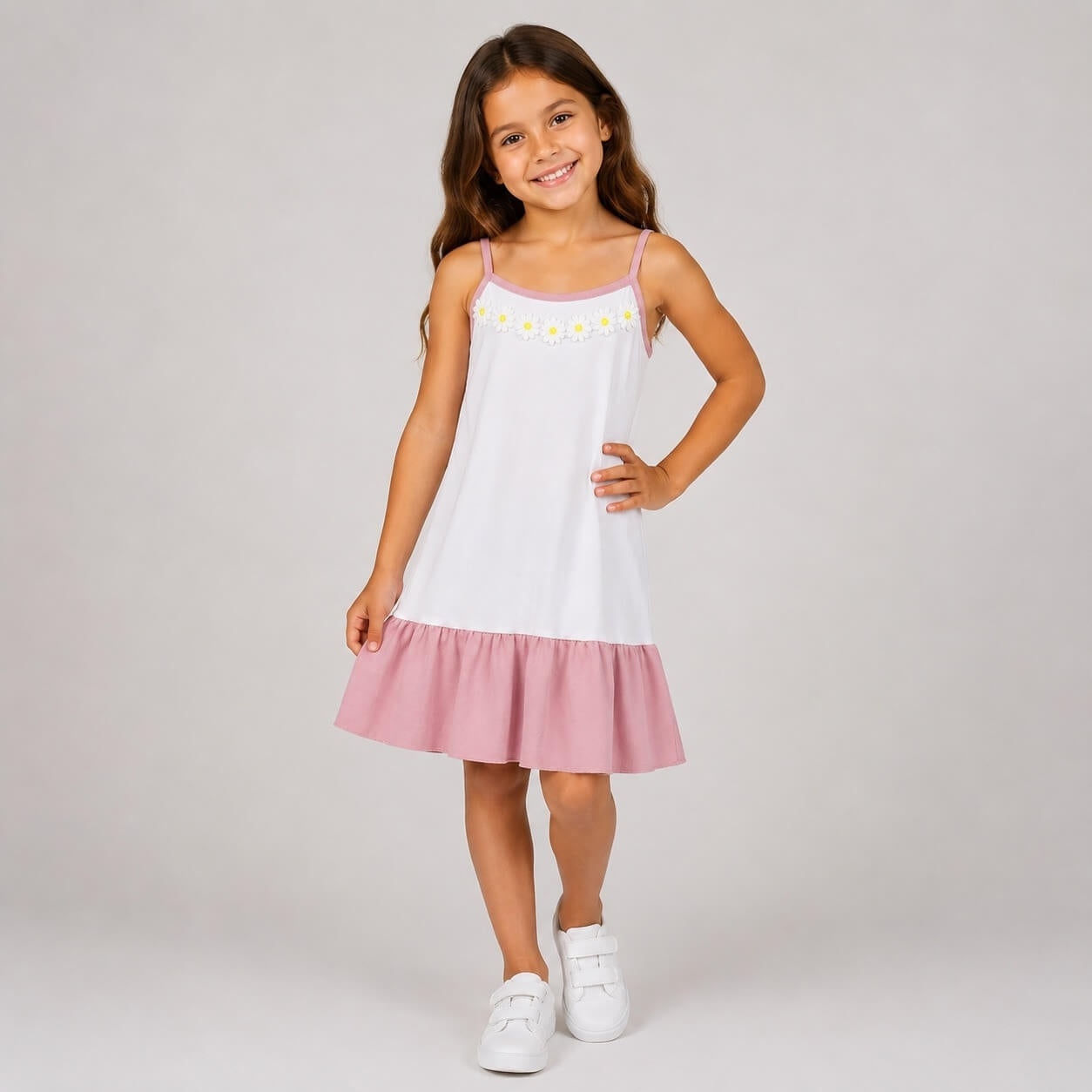 Abito Bimba in cotone