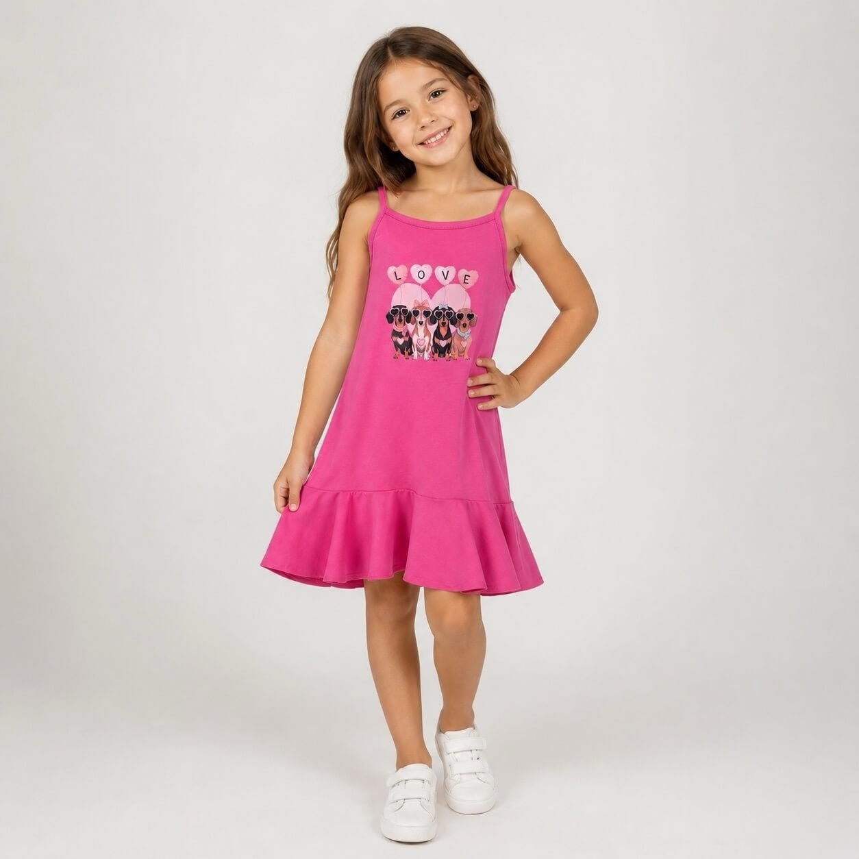 Abito Bimba in cotone