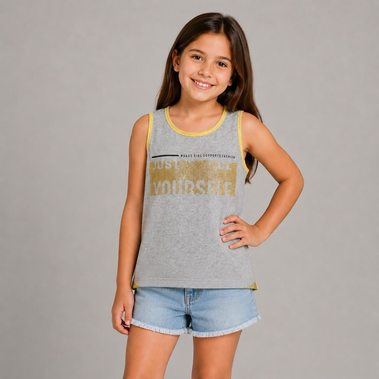 Canotta Bimba Glitter