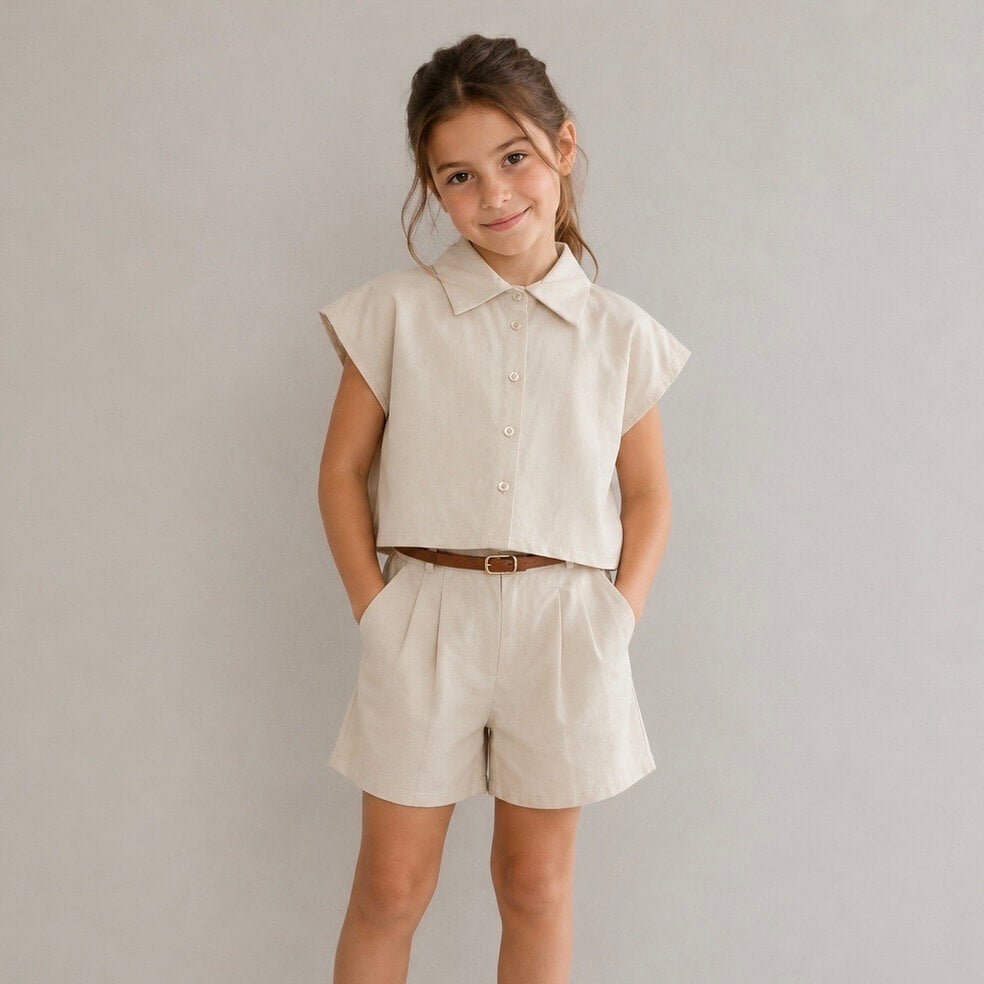 Completo Bimba In Lino
