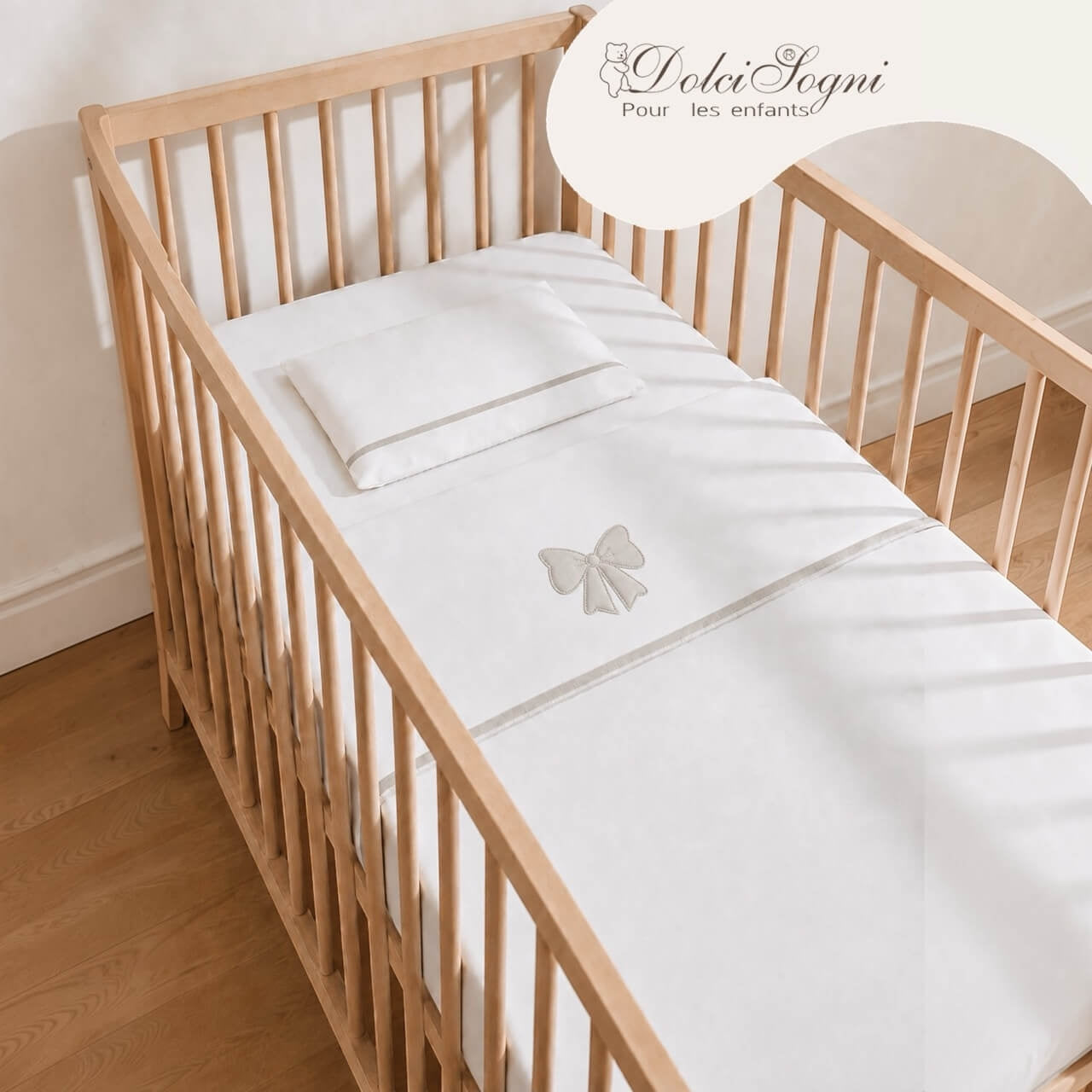 Completo Culla/Lettino 100% Cotone - Dolci Sogni
