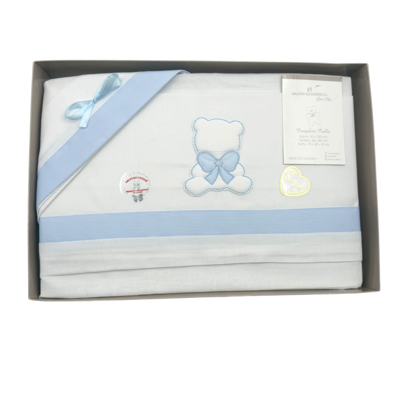 Completo Carrozzina 100% Cotone