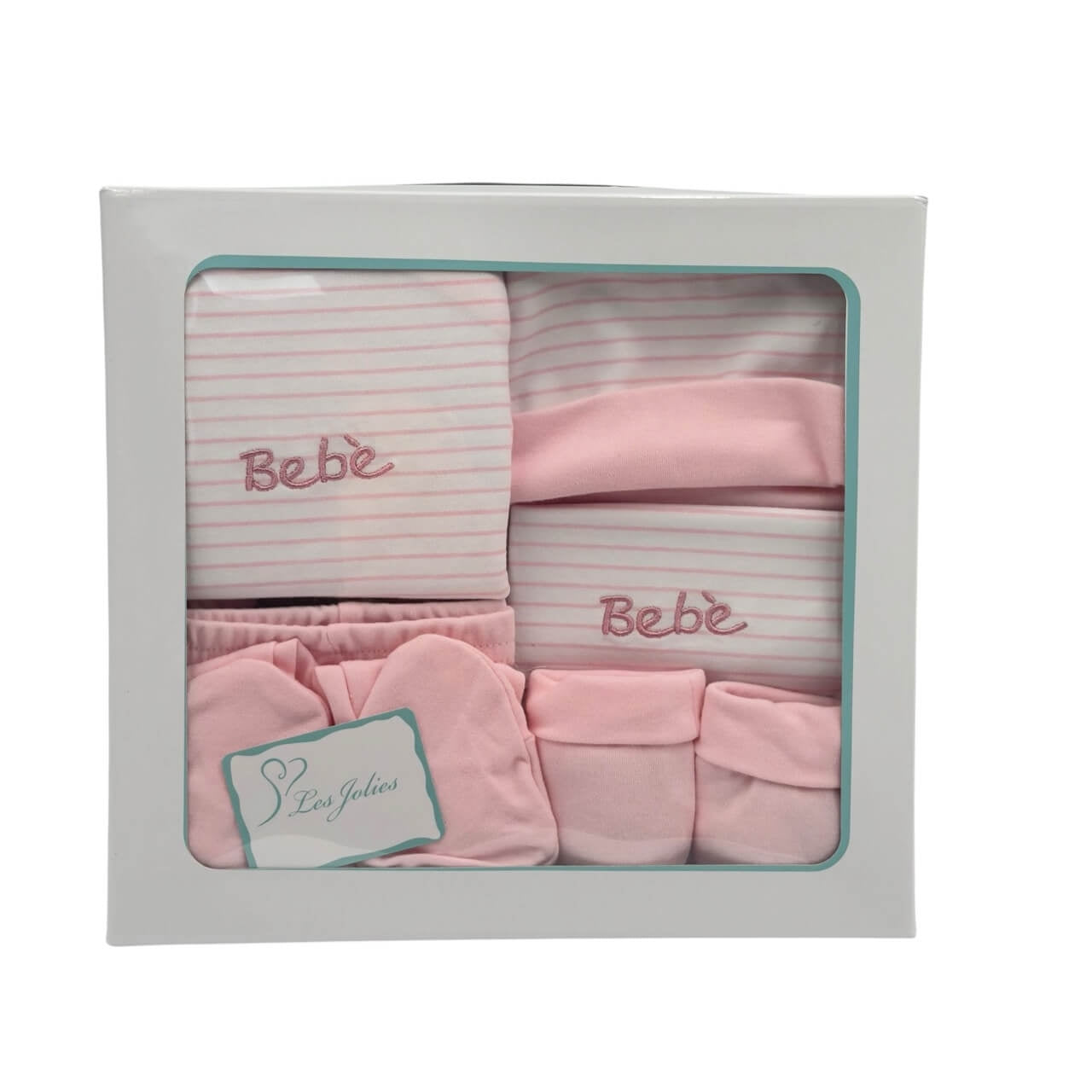 Set nascita 5 pezzi in caldo cotone - Les Jolies