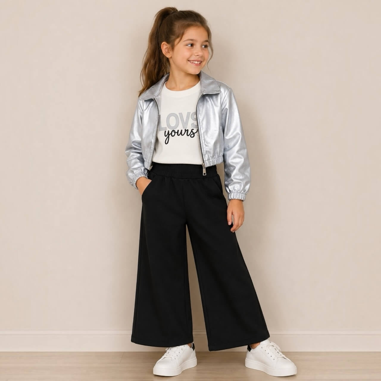 Completo Bimba Caldo Cotone 3 Pezzi - Fun Paris