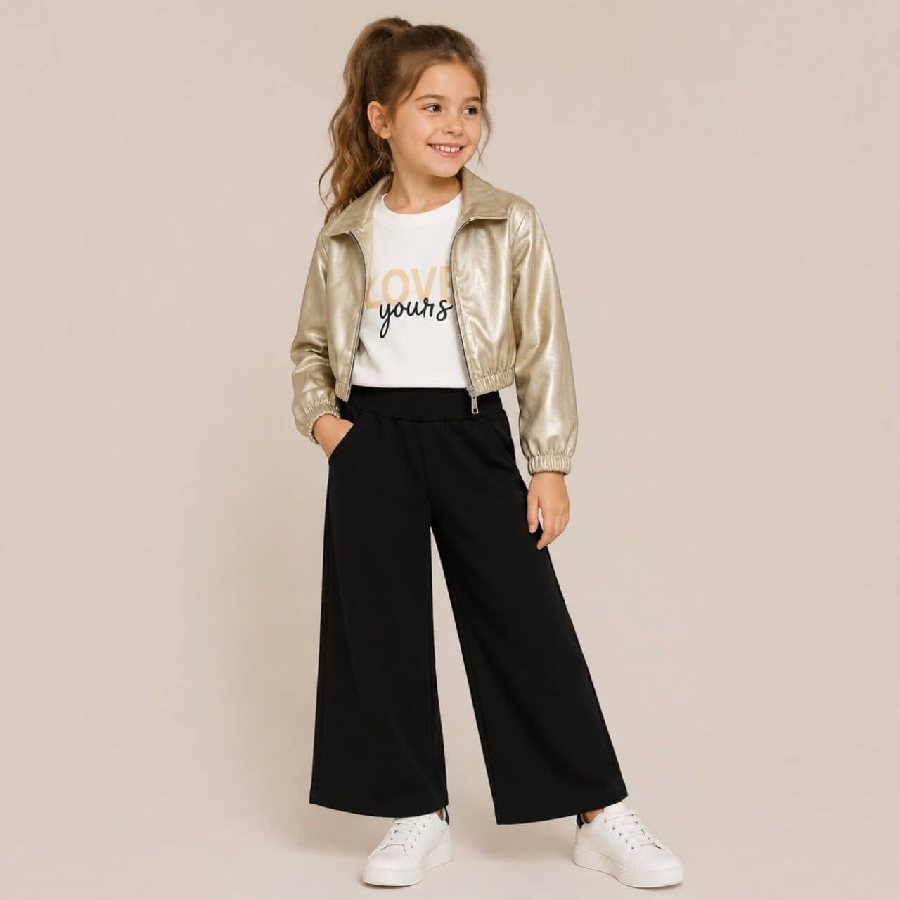 Completo Bimba Caldo Cotone 3 Pezzi - Fun Paris