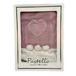 Coperta di Ciniglia Pastello 75x90