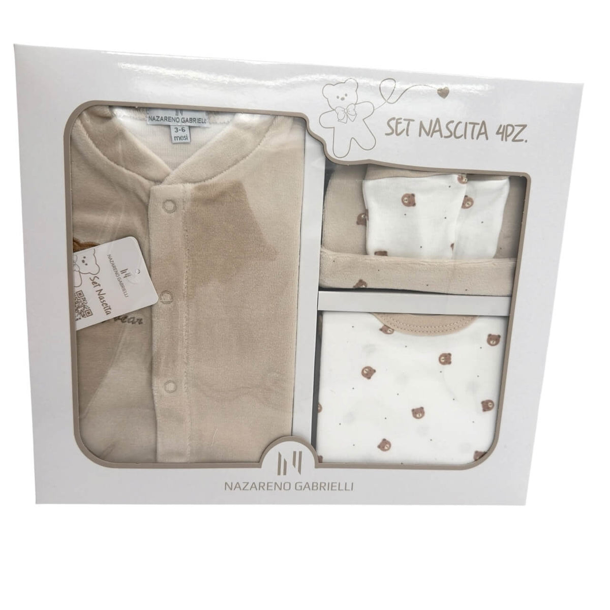 Set 4 pezzi in Ciniglia Nazareno Gabrielli