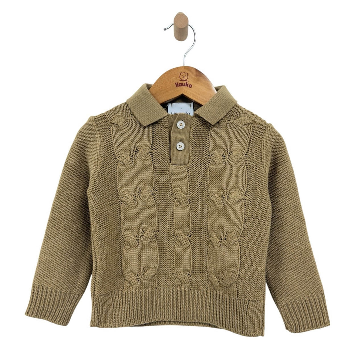 Maglione Neonato Collo Polo - Granada