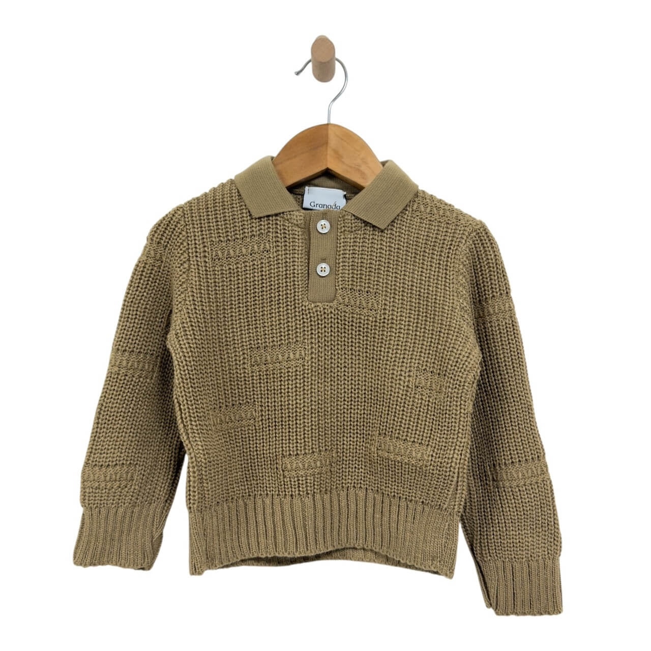 Maglione Neonato Collo Polo - Granada