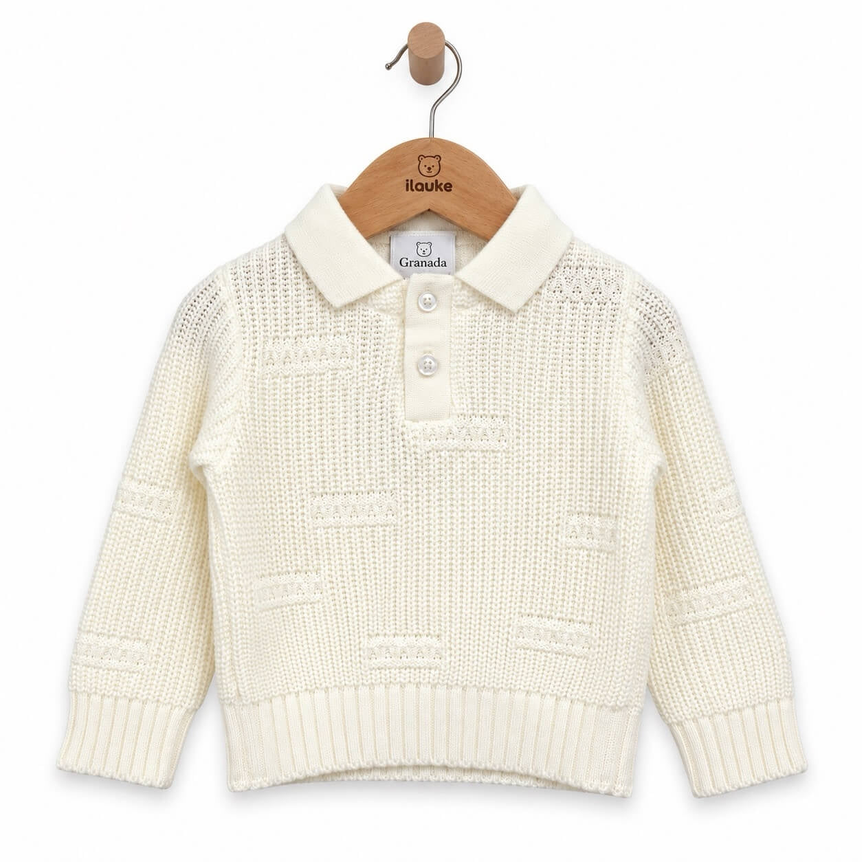 Maglione Bimbo Collo Polo - Granada