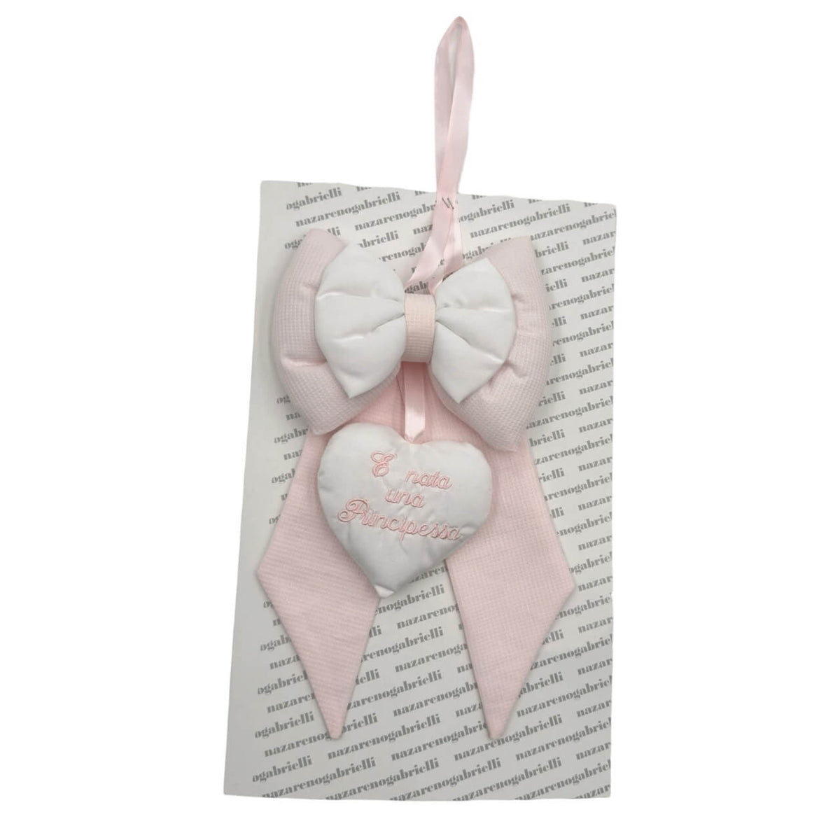 Fiocco/Coccarda nascita 30x25 cm