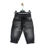 Jeans Nero Spruzzo Neonato - Rebel